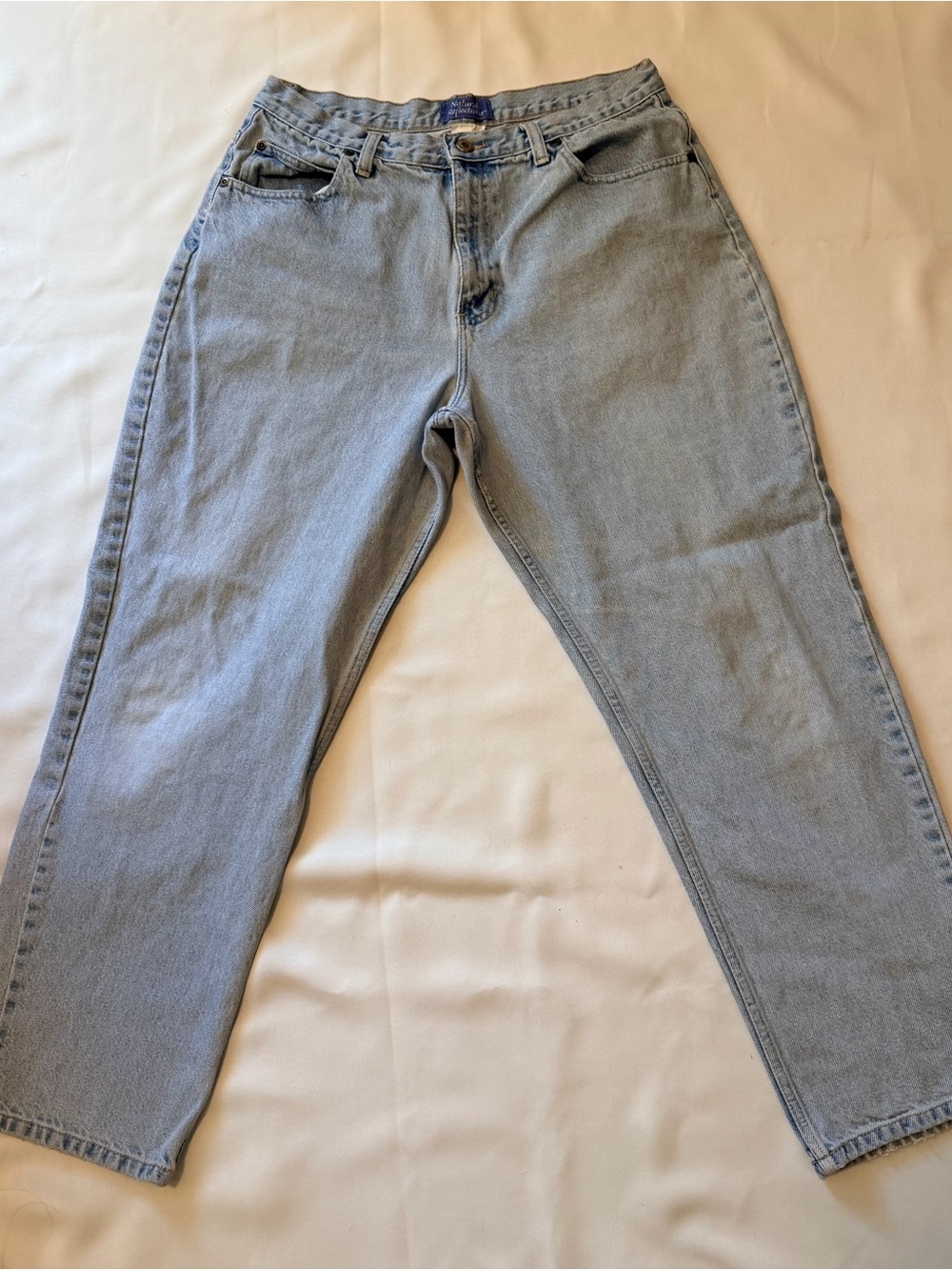 Women’s Light Wash Straight Leg Jeans - Picture 1 of 5